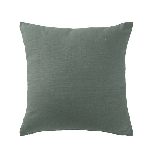 Housse de coussin unie bachette - lot de 2 (eucalyptus) Housse de coussin unie bachette - lot de 2 (eucalyptus)